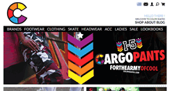 Desktop Screenshot of colorskates.com